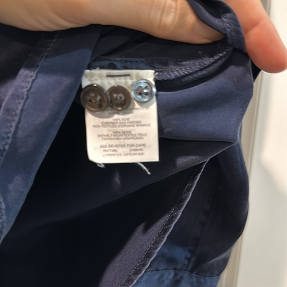 Jcrew Silk Blouse - Picture 4 of 6